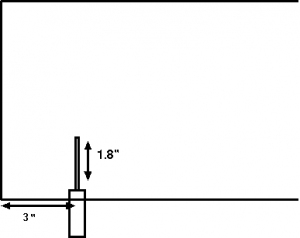 Layout of the feed assembly